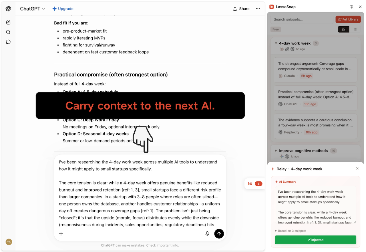 LassoSnap screenshot