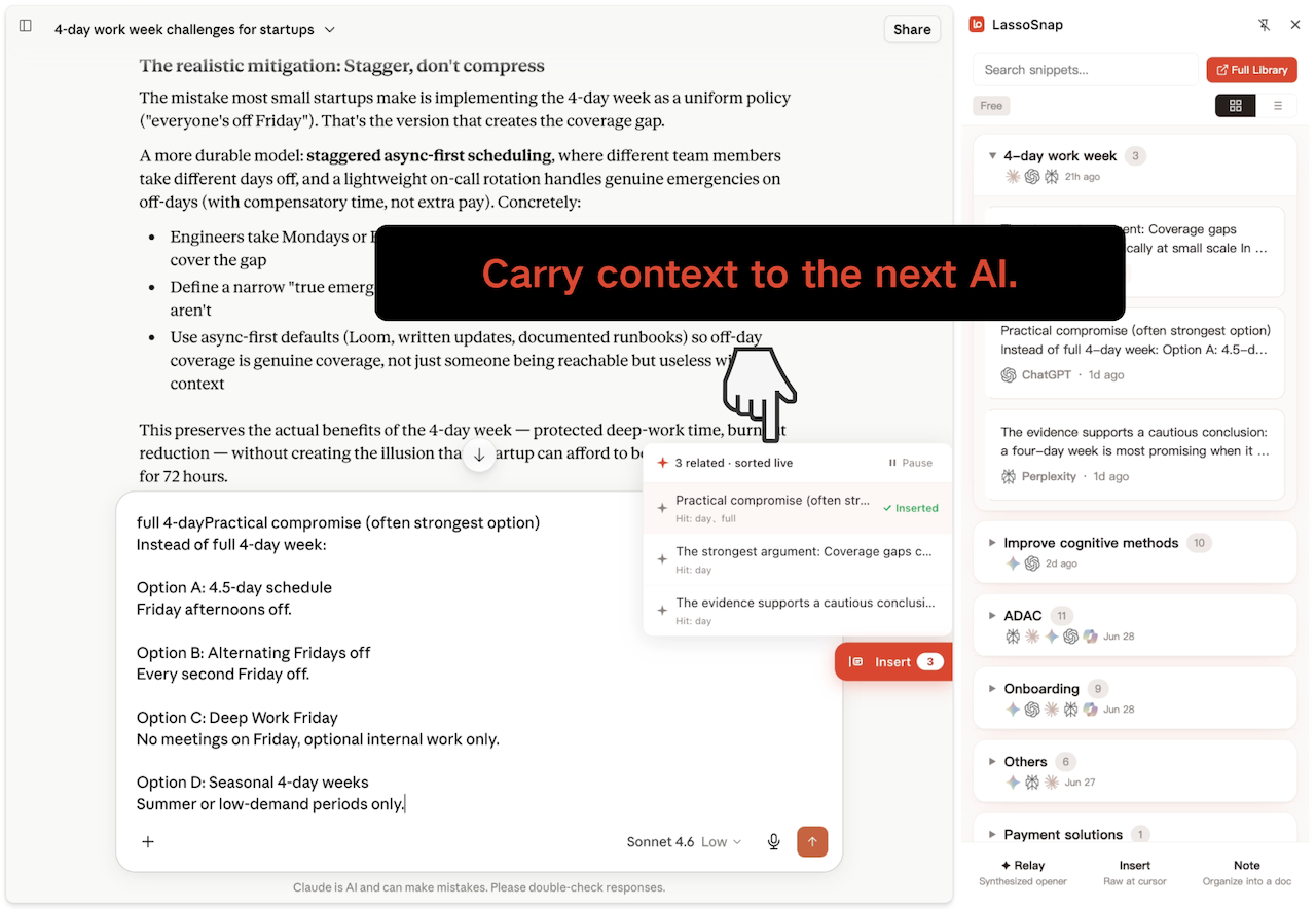 LassoSnap screenshot